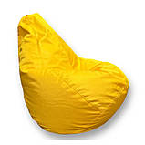 Дитяче крісло мішок жовте 90х60, фото 2