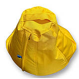 Дитяче крісло мішок жовте 90х60, фото 4