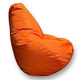 Дитяче крісло мішок помаранчеве 90х60, фото 2