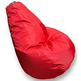 Дитяче крісло мішок червоний 90х60, фото 2