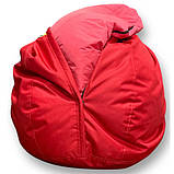 Дитяче крісло мішок червоний 90х60, фото 3