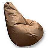 Дитяче крісло мішок коричневий 90х60, фото 2