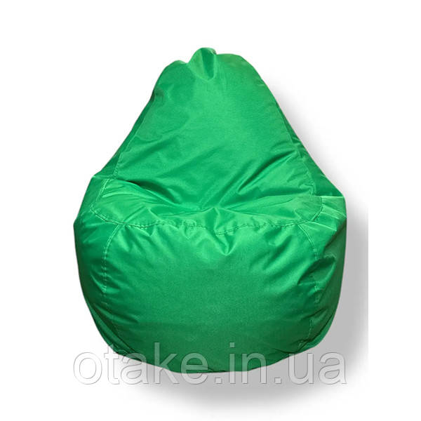 Безкаркасне крісло груша-диван зелений 110х90х90, фото 1