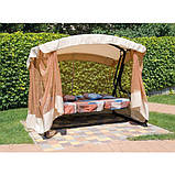 Гойдалка садова «Сімейна» Велика коричнево-сіра клітинка 2140148, фото 2