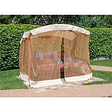 Гойдалка садова «Сімейна» Велика коричнево-сіра клітинка 2140148, фото 3