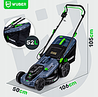 Газонокосарка електрична Wuber 1800 Вт 52 л (Польща), фото 8