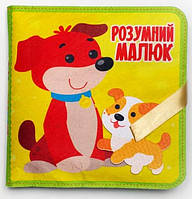 Фетрова книга "Розумний малюк", 6+ міс. / КНИЖКИЙ ХМАРОМОС