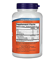 Жирні кислоти Омега-3 (Omega-3) NOW Foods,  200 капсул, фото 3
