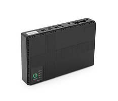 ДБЖ Voltronic DC1018P/10400 для роутерів/комутаторів/PON/POE-430 10400mAh Black