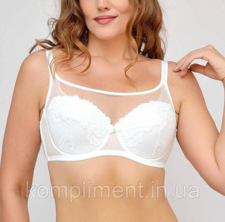 Класичний бюстгальтер із сіточкою Acousma А6482, чашка Д