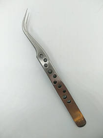 Пінцет радіотехнічний HandsKit ESD-15, вигнутий, довжина 120 мм