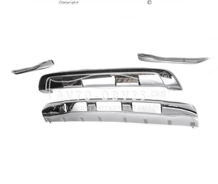 Передня та задня накладки BMW X1 F48 2015-... - type: 2 шт, фото 1