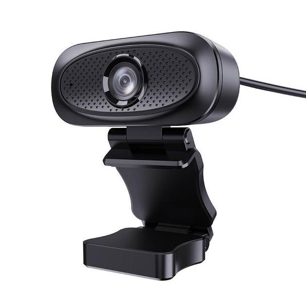 Веб-камера HOCO USB web camera with Audio Focus DI11 |2KHD, 4Mpx, 1.5m| (black)