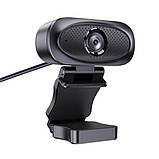 Веб-камера HOCO USB web camera with Audio Focus DI11 |2KHD, 4Mpx, 1.5m| (black), фото 4