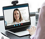 Веб-камера HOCO USB web camera with Audio Focus DI11 |2KHD, 4Mpx, 1.5m| (black), фото 5