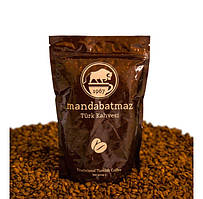 Турецька кава мелена Mandabatmaz 500 г в пакеті, міцна кава дрібномелена для турки