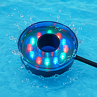 Світлодіодна RGB-підсвітка для  фонтанів, акваріумів, водойм 15 LED 3 м