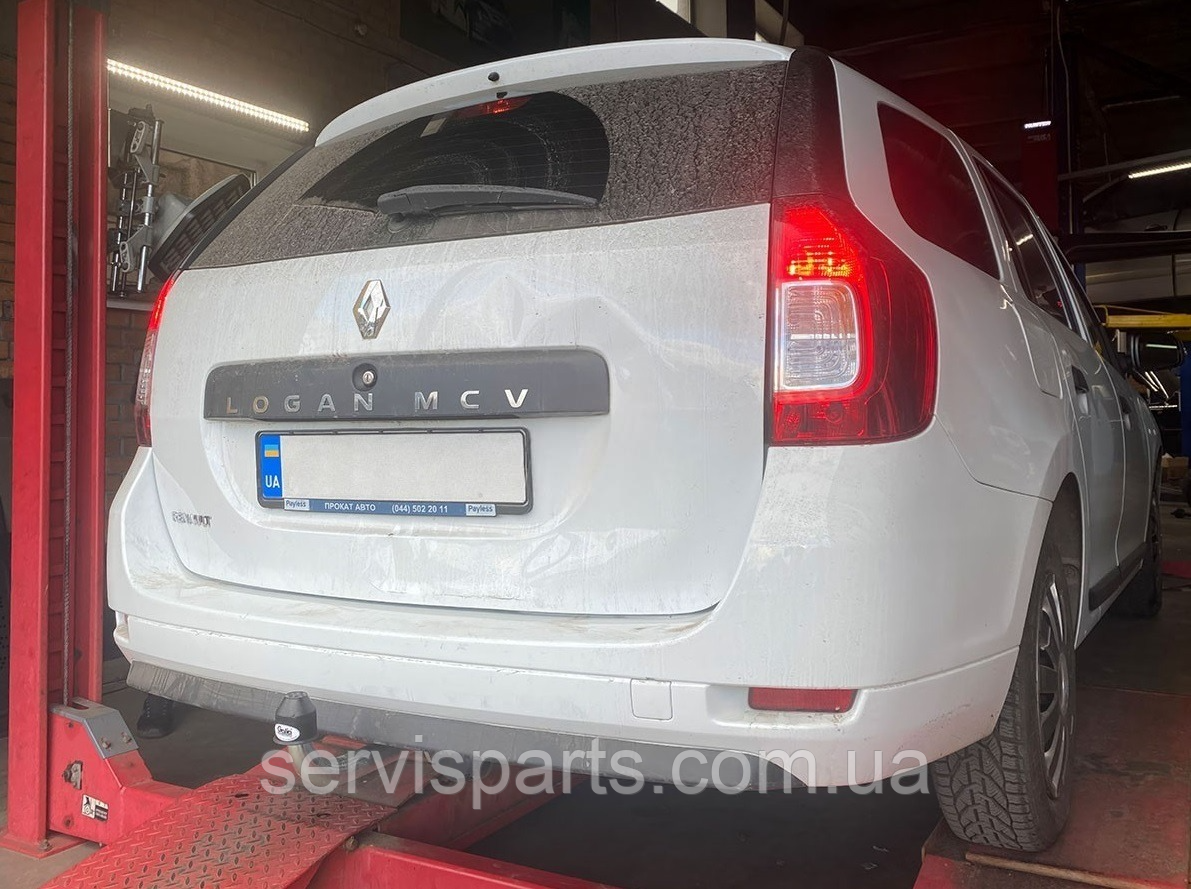 Фаркоп Renault Logan MCV 2013-2022 (Рено Логан універсал) оцинкований