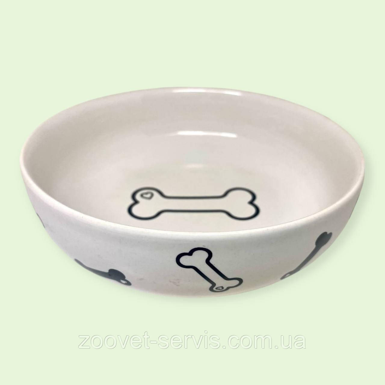 Керамічна миска для малих собак і котів Lucky Pet 600 мл 195981