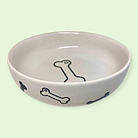 Керамічна миска для малих собак і котів Lucky Pet 600 мл 195981, фото 3