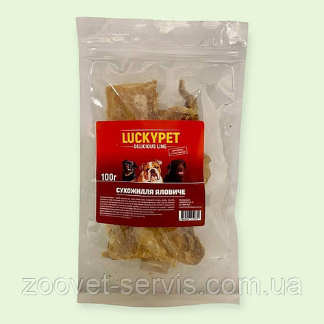 Натуральні жувальні ласощі для собак Lucky Pet Сухожилля, 100 г –, фото 1