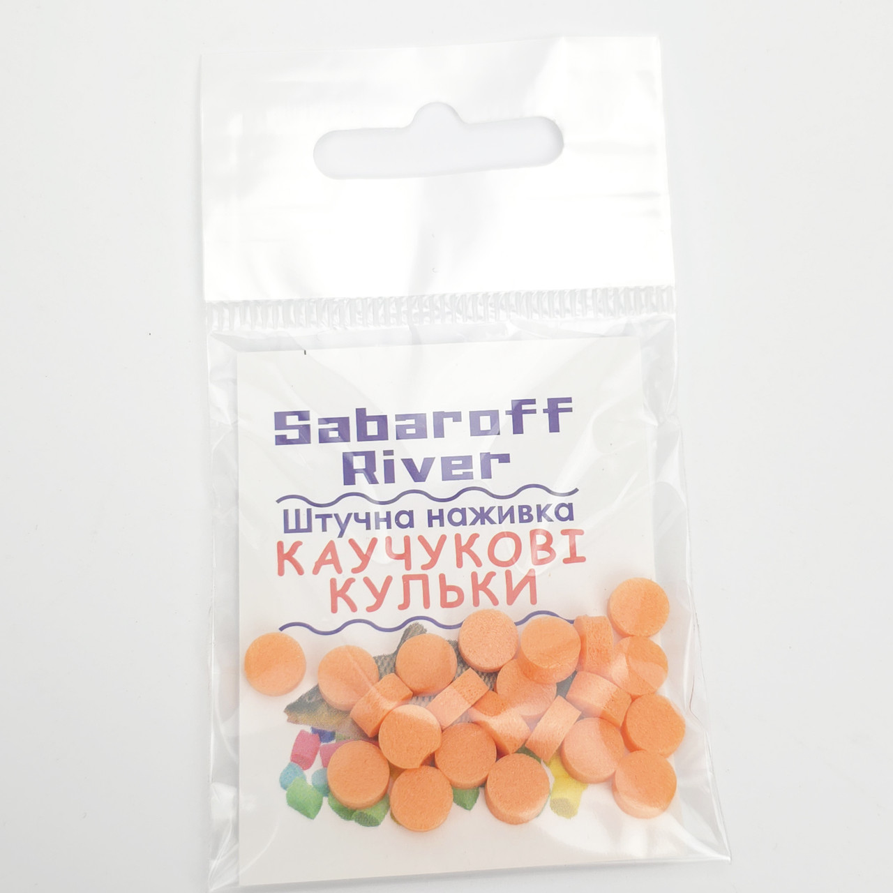 Плаваюча насадка каучукові кільця 6мм SR (оранжеві) плаваюча насадка pop up для риболовлі