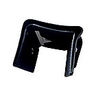 Портмоне, 100х75х15 мм матова шкіра чорна, фото 3