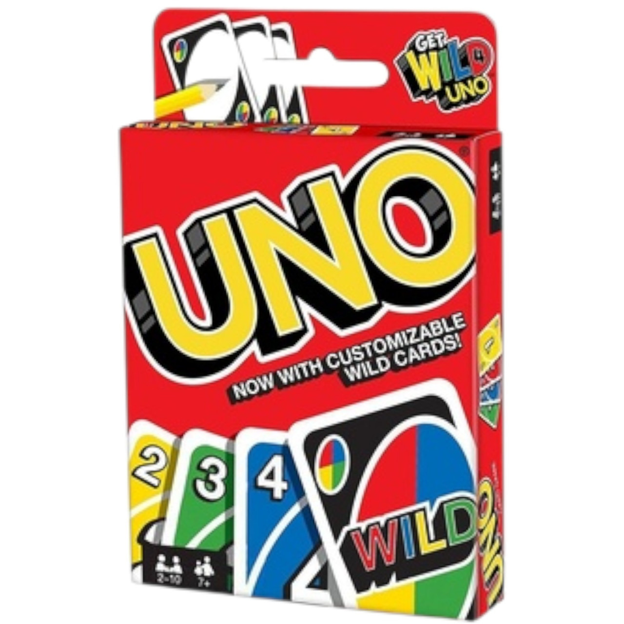 Настільна гра UNO Wild Уно Карткова гра сімейна для дітей і дорослих сім'ї English з доповненнями, фото 1