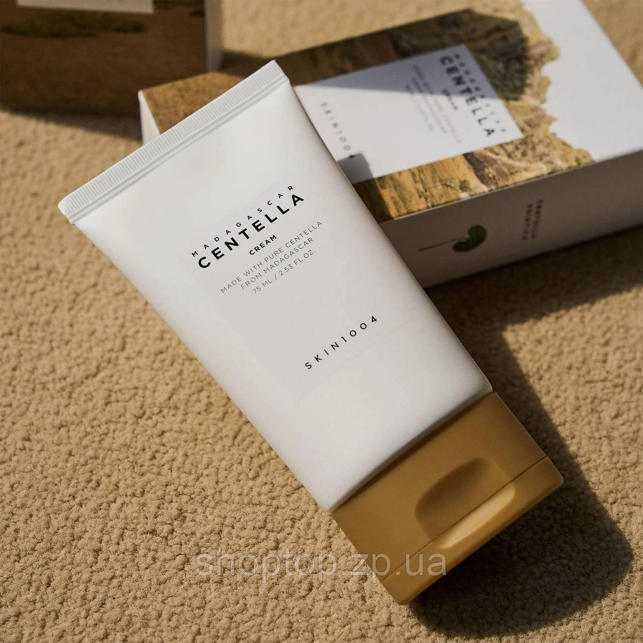 Зволожуючий крем для обличчя з Мадагаскарською центеллою Skin1004 Madagascar Centella Cream 75 мл