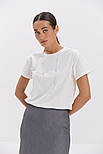 Однотонна жіноча базова футболка в різних кольорах, фото 3