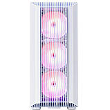 Корпус 1stPlayer H6-WH-4F7-W White без БЖ, фото 8