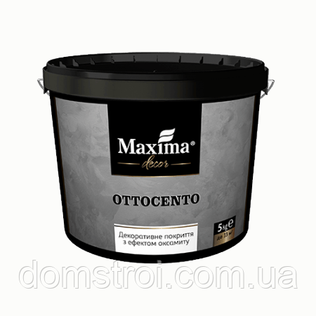 Декоративне покриття штукатурка з ефектом оксамиту Maxima «Ottocento», фото 1