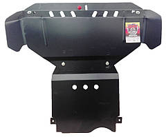 Захист двигуна та КПП (2 частини) Audi A4 B5 / Ауді А4 Б5 (1994–2001), арт. 013/3, сталь 2 мм, ЩИТ