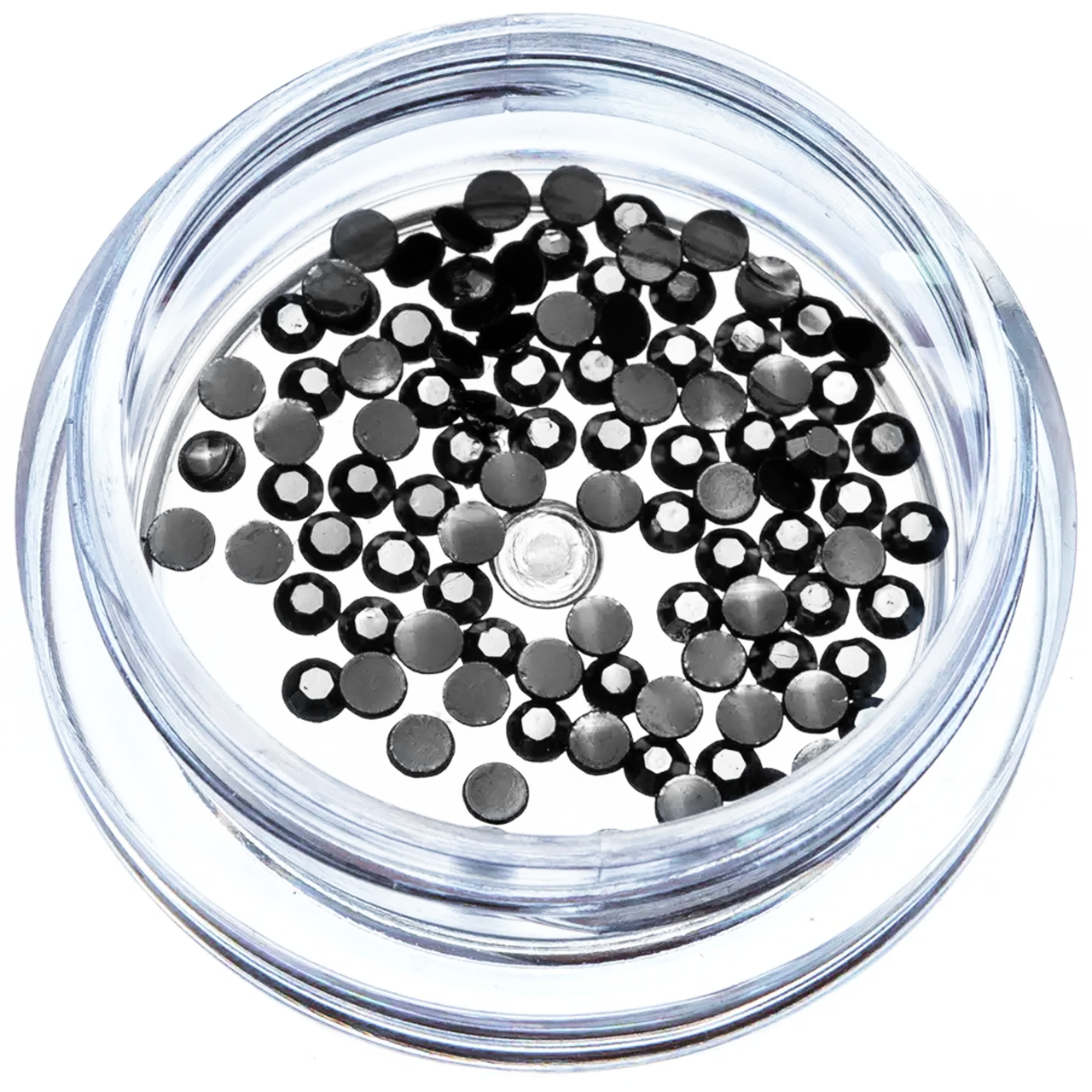 Камені для декору, 100 шт чорні