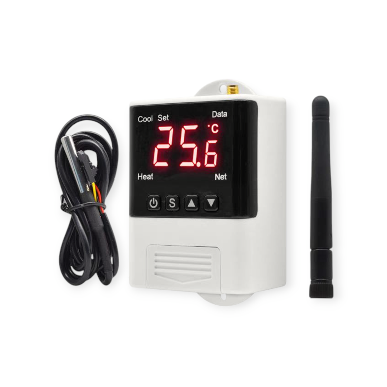 Термостат Wi-Fi ThermoPro DTC2201, високоточний 3-дротовий датчик температури, віддалений контроль Tuya Smart