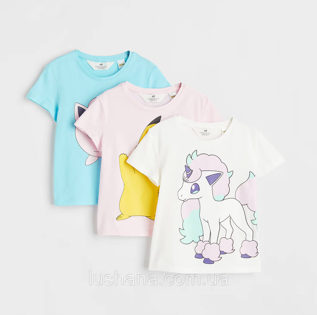 Набір футболок H&M на дівчинку р.98-104 - 2-4 роки