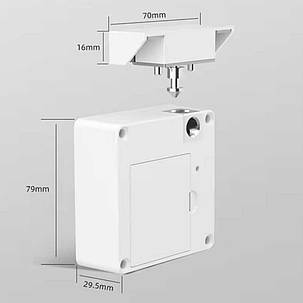 Меблевий RFID замок SEVEN LOCK SL-7733 white, фото 3