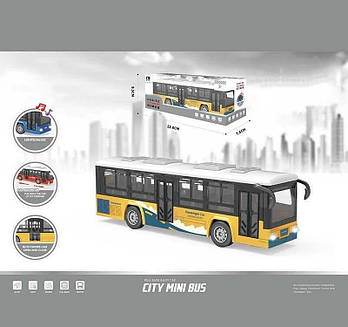 Іграшковий Автобус металопластик, інерція CLM0771C G-Rich