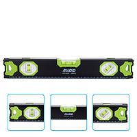 Alloid Pro. Уровень строительный 40см, 3 капсулы с магнитом