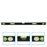 Alloid Pro. Уровень строительный 120см, 3 капсулы с магнитом