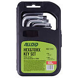Alloid. Набір ключів кутових TORX & шестигран, 18 передм. (НШТ-1818), фото 2