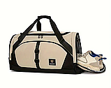 Спортивна сумка середнього розміру, багато кишень., фото 4