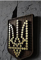 Тризуб із гільз Україна А4