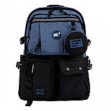 Рюкзак YES T-107 Blue, фото 4