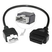 Перехідник з OBD2 16pin мама на Honda 5pin тато (000063)