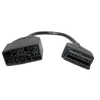 Перехідник з OBD2 16pin мама на Toyota 22pin тато (000283)