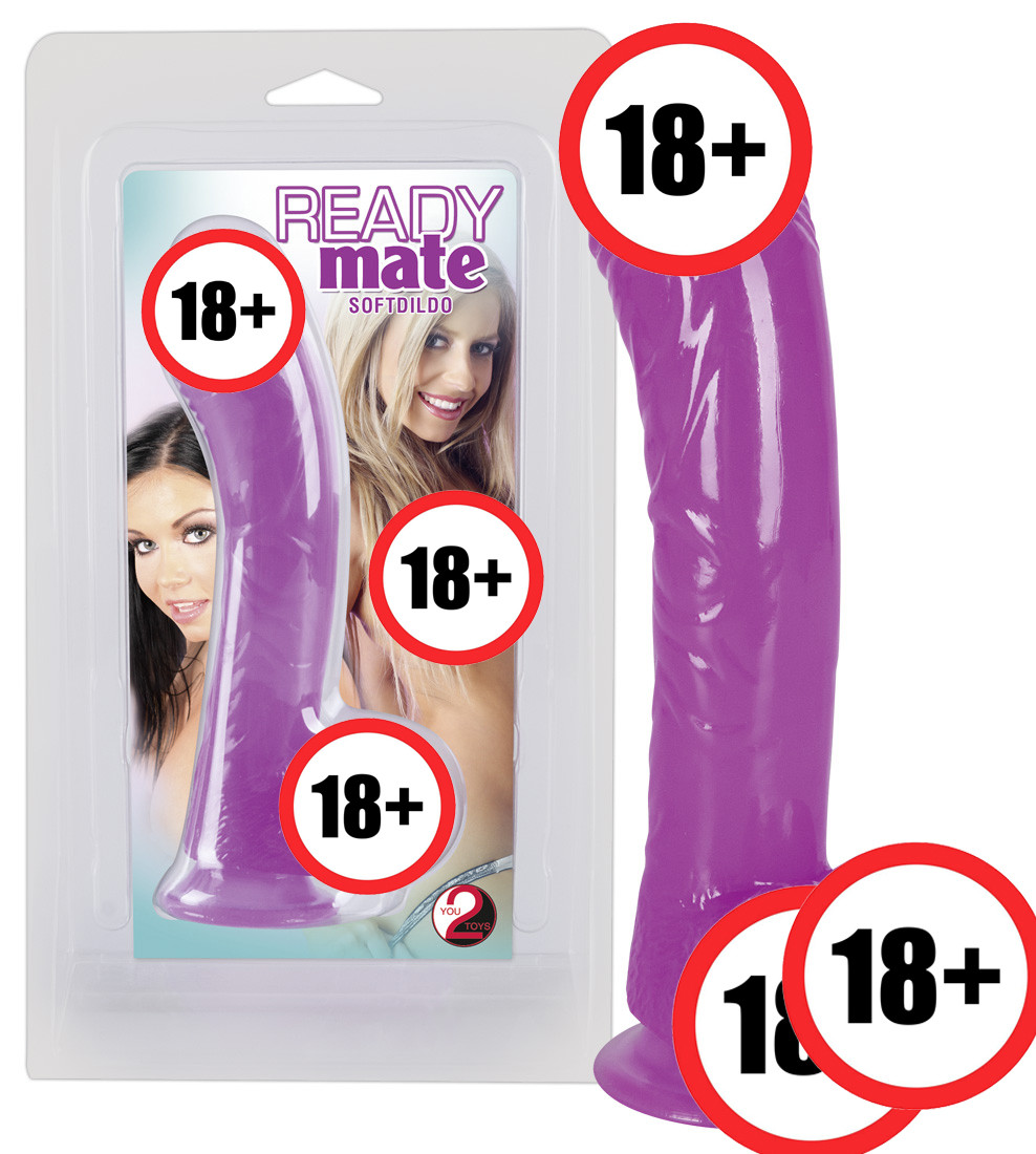 Фалоїмітатор на присоску Ready Mate Softdildo