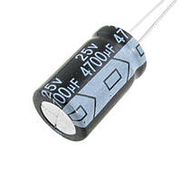 Конденсатор електролітичний 4700 мкФ 25 В 10 шт (002445)