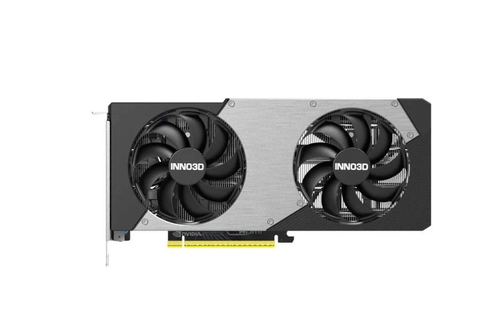 Відеокарта INNO3D GeForce RTX 5060 Ti Twin X2 8GB GDDR7 DLSS4 (N506T2-08D7-193075N)