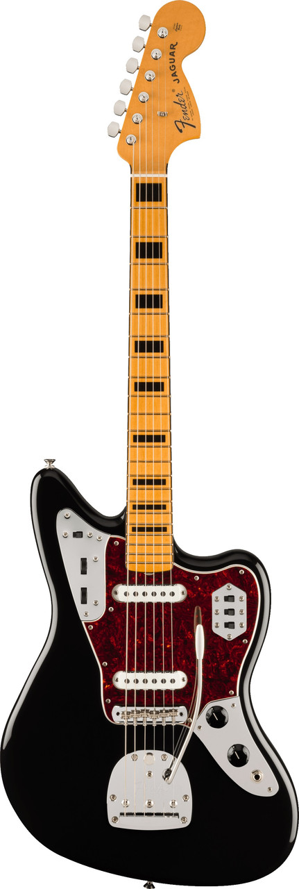 Електрогітара FENDER VINTERA II '70S JAGUAR MN BLACK, фото 1